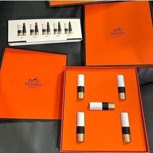 Hermes Lipstick Boxed Set NWT of 5: Amazing Gift!